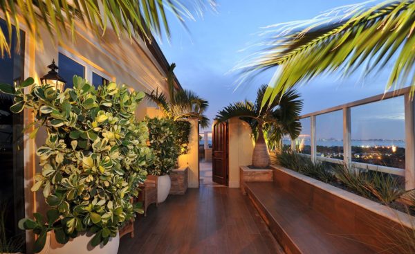 remarkable terrace with breathtaking panoramic view by Landscape Design Workshop