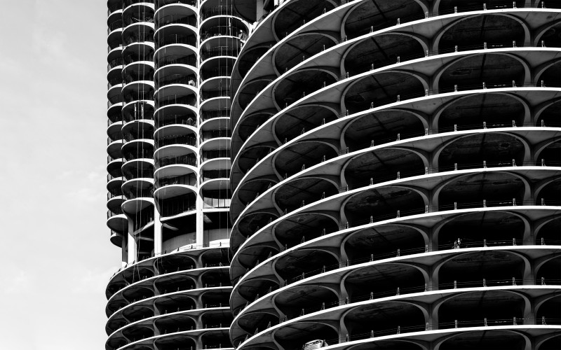 Xia Ding - Chicago black and white