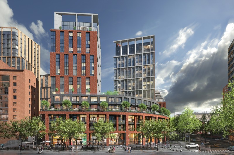Filimonov & Kashirina architects - WEST HILL Multifunctional complex in Dnipro, Ukraine