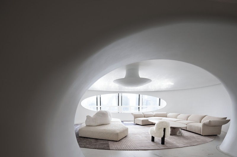 Lin WeiPing Interior Design Consulting Co,. Ltd. - The Curve Of Time-Ningbo Fortune Center