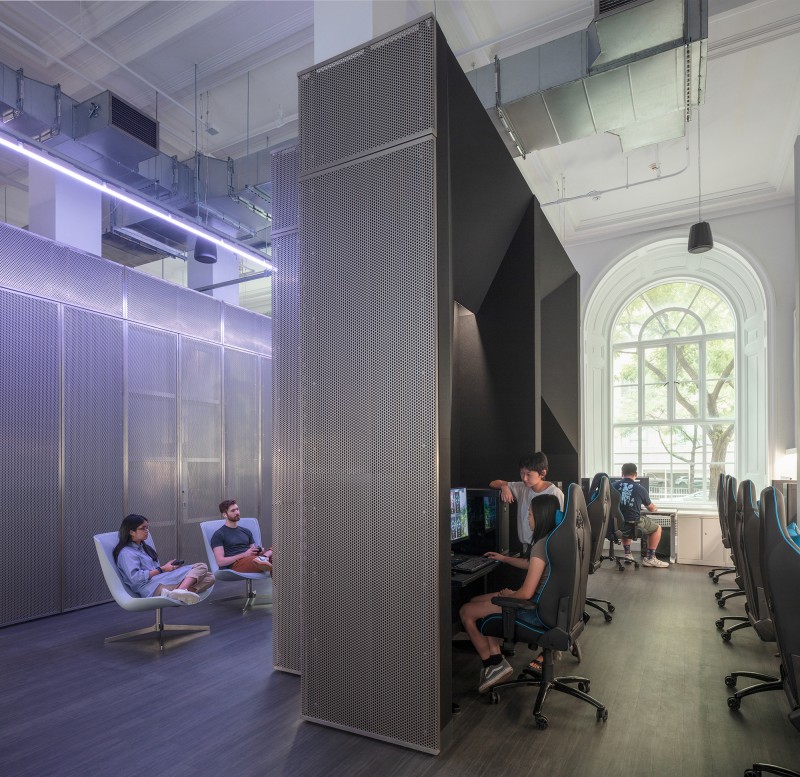 Desai Chia Architecture PC - Walter and Shirley Fan Wang eSports Room