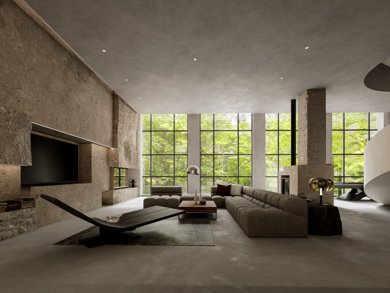 L&M Design Lab - Karst cave house 