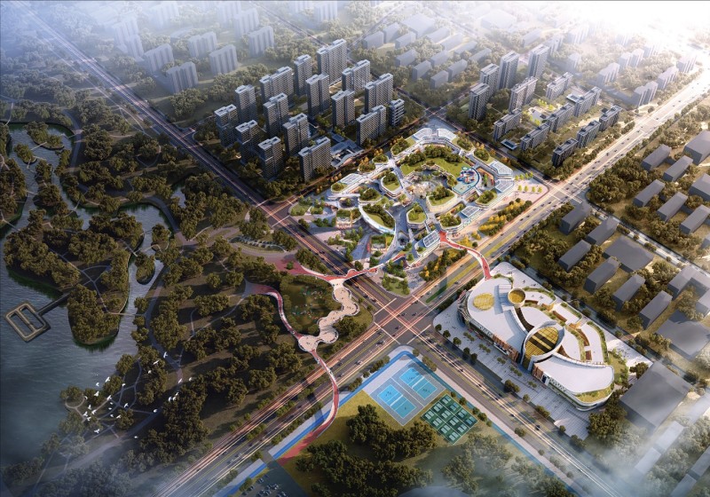 LEAP Design - The Outlets on the East Side of Tiande Lake