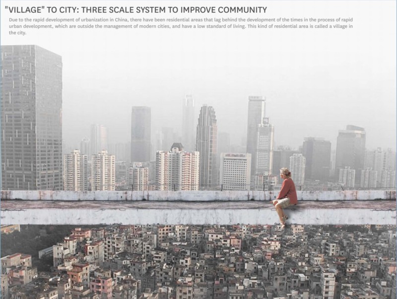 Xiaolei Cui - VILLAGE TO CITY: THREE SCALE SYSTEM COMMUNITY