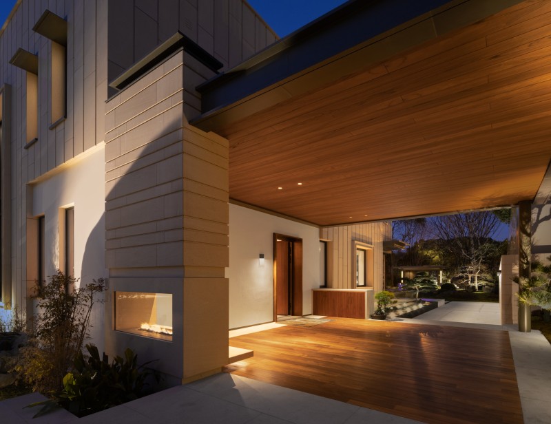 MF+Architects - The Serene Pond Retreat