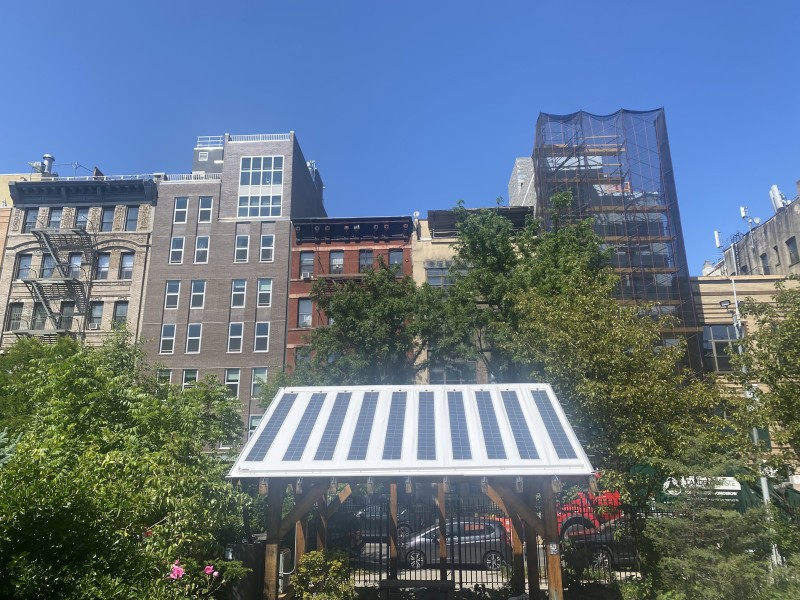 Pvilion - Pvilion’s Solar Fabric Sustainable Renovation for Community Gardens 