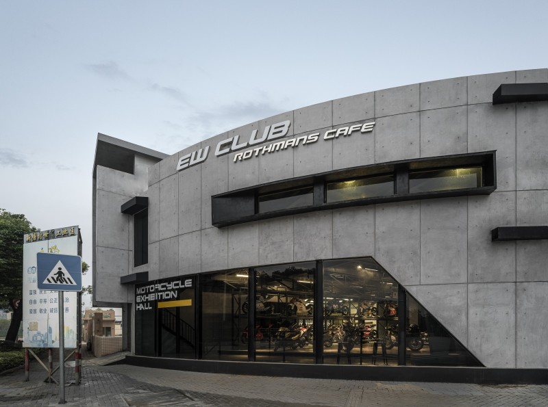 SN-A Supernature Architecture Studio - Shunde EW Motorcycle Exhibition Gallery