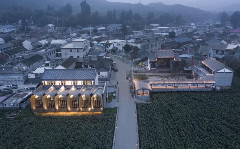 SYN Architects - Tiangang Village Living Room