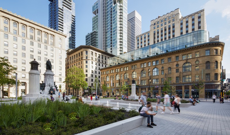 Provencher_Roy - Revitalization of Sainte-Catherine Street West and Phillips Square