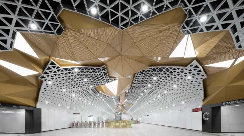 The Guangzhou Academy of Fine Arts & Vantree Design - Shenzhen Metro Line 16