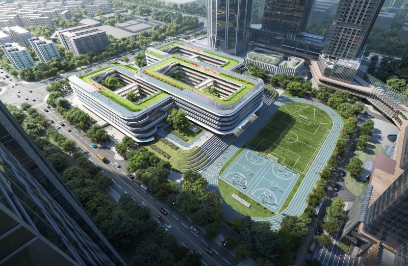 Aedas - Shenzhen Futian Hongling Mangrove School