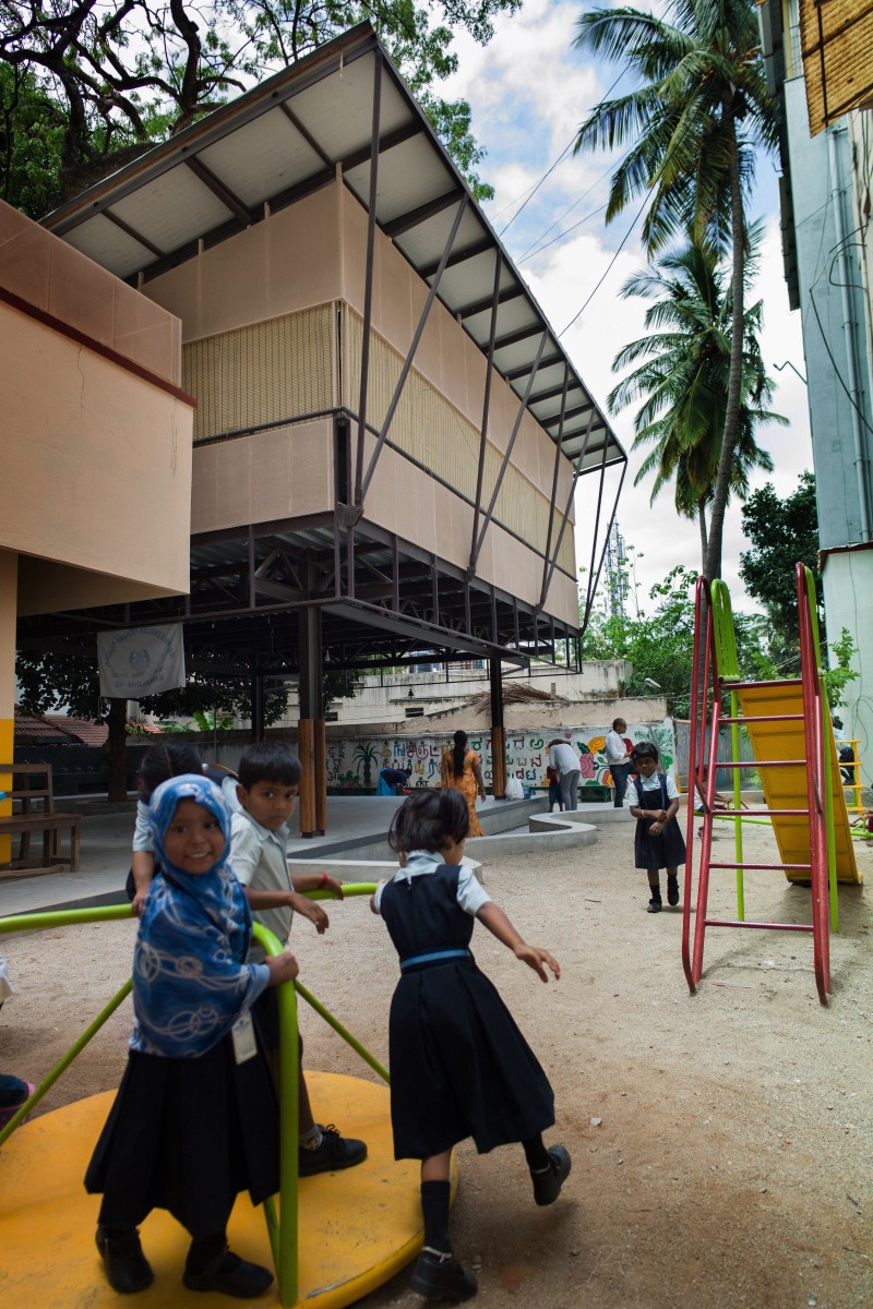 Mathew and Ghosh Architects - RBANM's underprivileged primary school extension