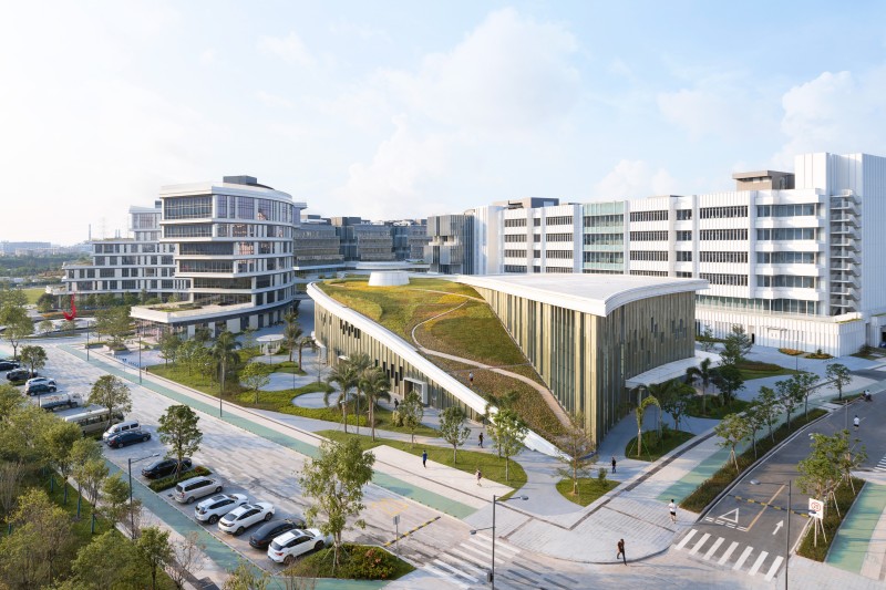 Kohn Pedersen Fox Associates - University Activity Centre, Hong Kong University of Science and Technology (HKUST), Guangzhou Campus 