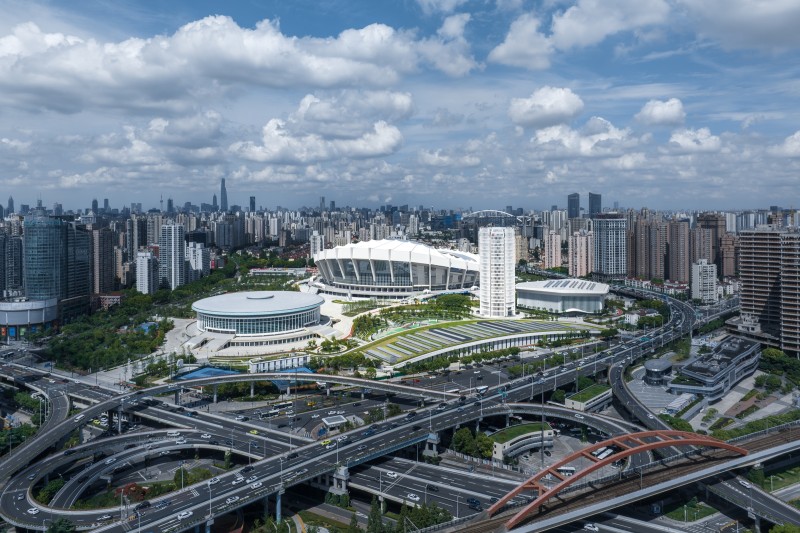 HPP Architects - Shanghai Xujiahui Sports Park Urban Renewal