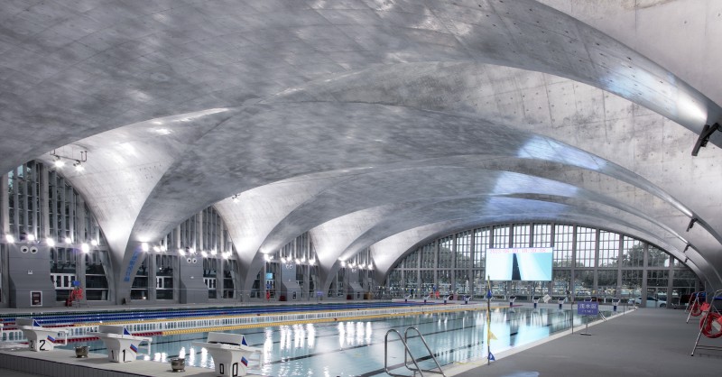 Zhou Qi Studio of Architects & Engineers Co., Ltd. of Southeast University - Natatorium of Southeast University