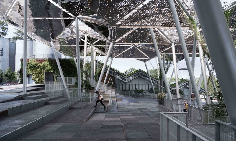 China Architecture Design & Research Group (CADG) - The main pavilion of the 11th Jiangsu Horticultural Expo