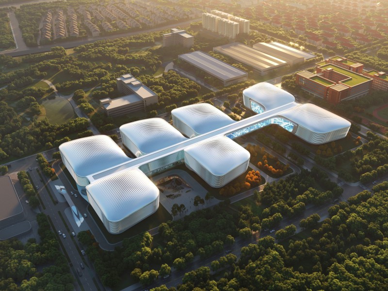 Aedas - SINOVAC High-Tech Achievements Transformation Base Project