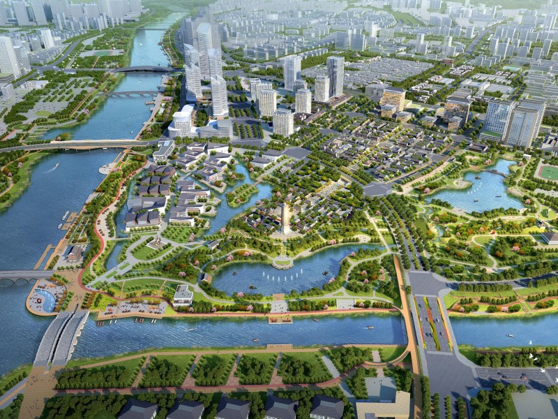 Academician Wu Zhiqiang's studio of Shanghai Tongji Planning & Design Institute - Beijing Three Temples And One Pagoda Area