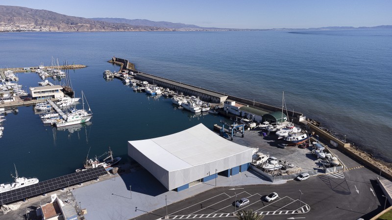 ESTUDIO ACTA - FISH MARKET AND SOUTH AREA REMODELING AT ROQUETAS DE MAR PORT (ALMERÍA)