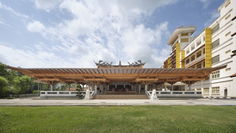 Archideas Design - Hall of Great Compassion Timber Pavilion