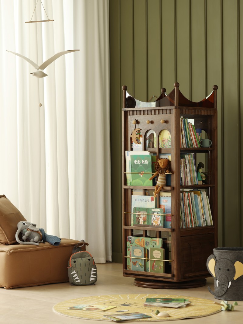 Zoomily (Shanghai) Co.,ITD - Crown Revolving Bookcase